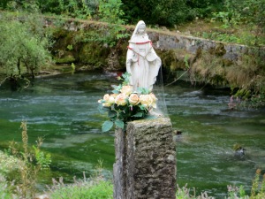 Mary shrine at the headwaters of the Livenza